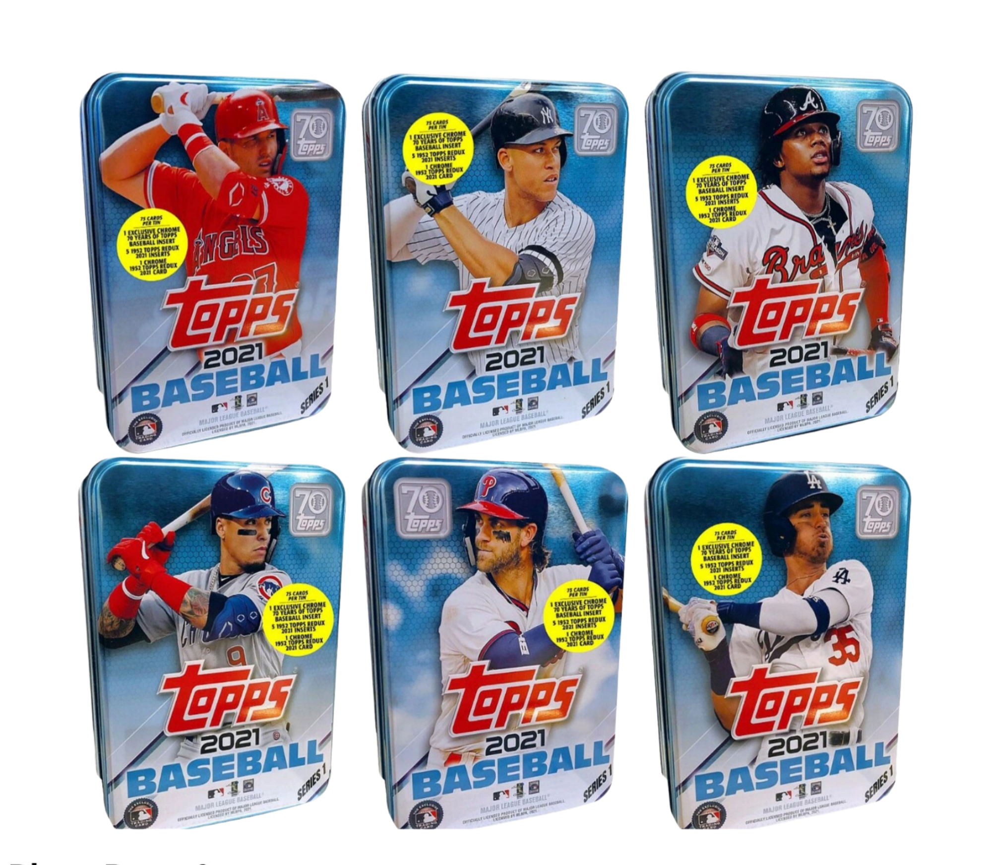 2021 Topps Baseball Tin