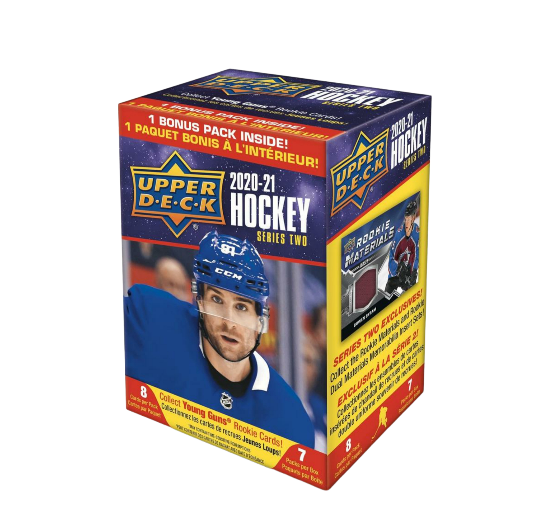 2020-21 Upper Deck Hockey Series 2 Blaster with Jumbo