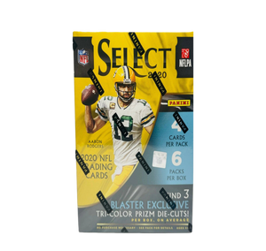 2020 Panini Select Football Blaster Box (Tri-Color Die-Cuts)